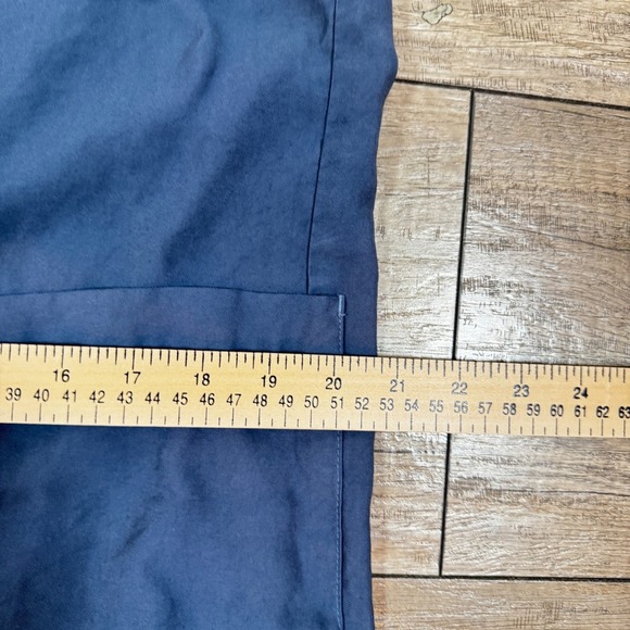 Sundance Wide Leg Jumpsuit Button Front Pockets Blue Casual Size M - Picture 3 of 7